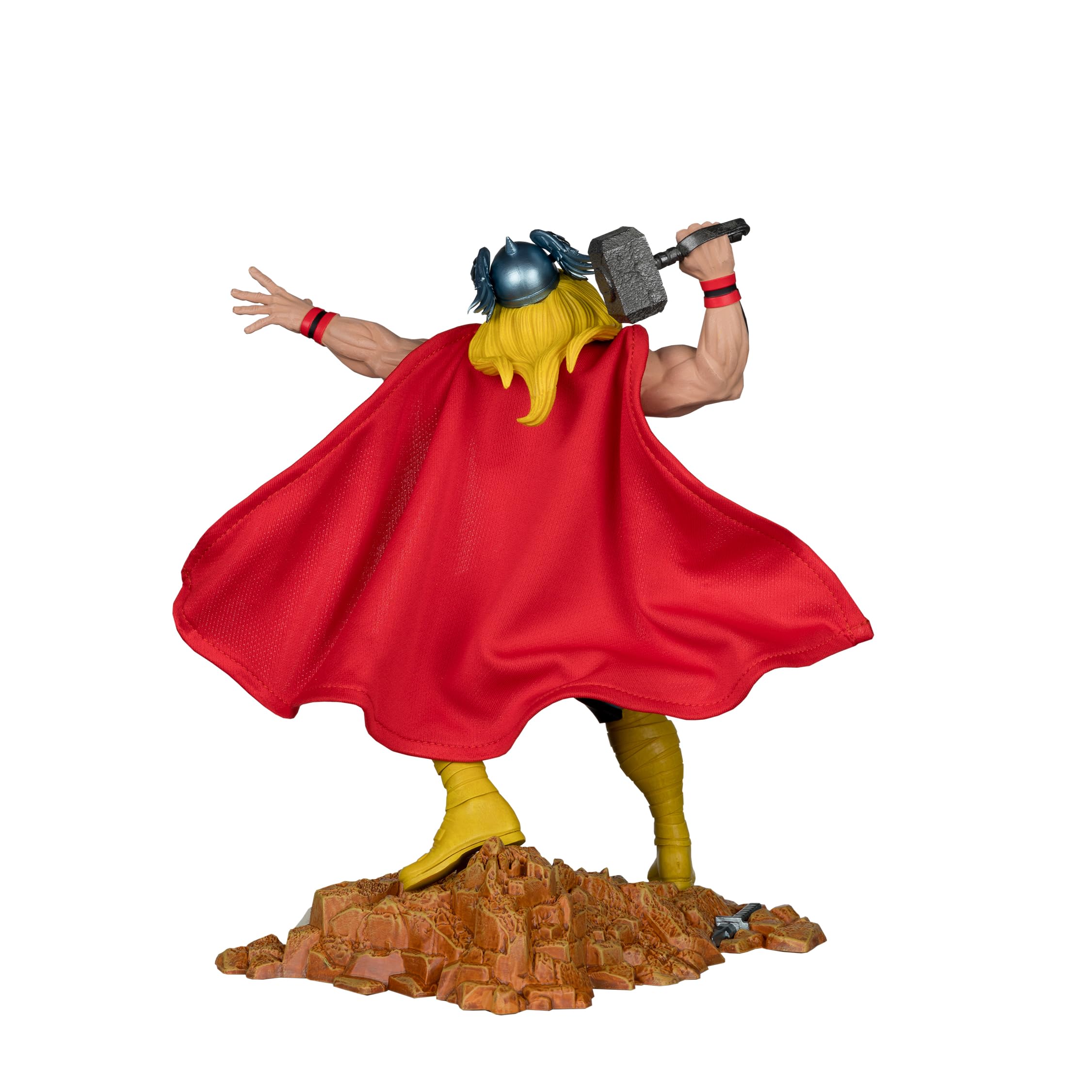 McFarlane Toys - Marvel Thor à l'échelle 1:6ème à Collectionner avec scène et Bande dessinée (The Mighty Thor #177)