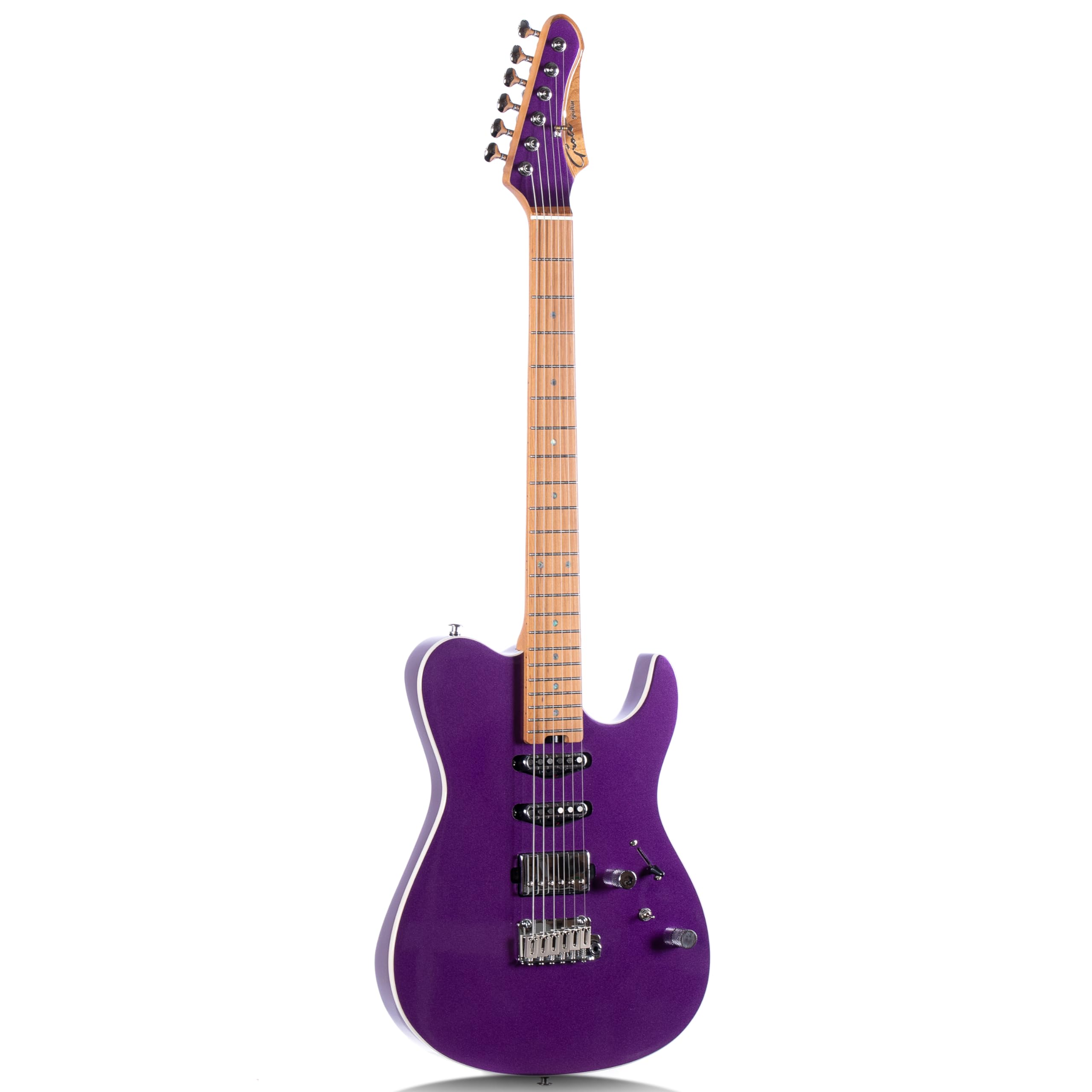 Grote ソリッドエレキギター Amazon | Grote ソリッドエレキギター GR-Modern-T メタリック