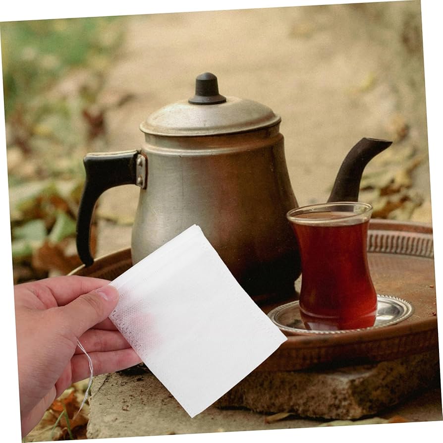 eko　ティーリーフ100枚 Amazon.com: Zerodeko 300pcs Drawstring Tea Filter Bags Large