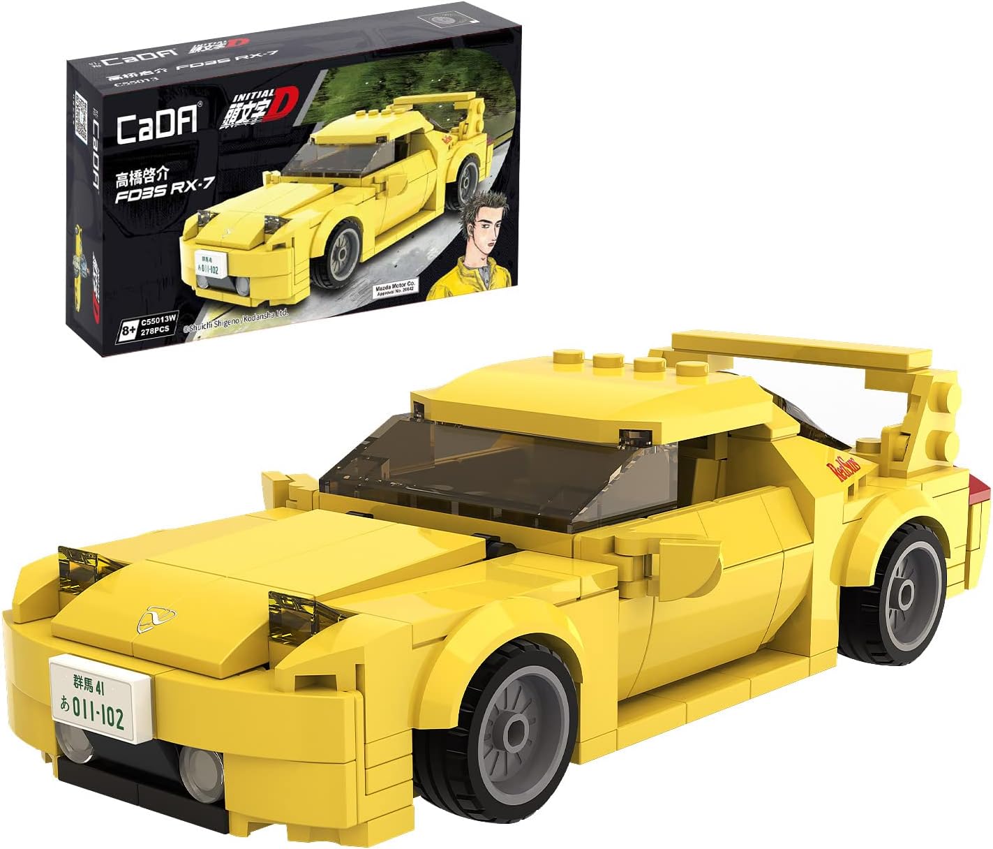 CaDA Initial D Mazda RX7FD Toy