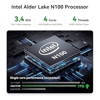 TRIGKEYミニPC N100 第12世代 4コア 4スレッドWin11pro Amazon.co.jp: TRIGKEY ミニPC Key-N100 12世代 インテル mini