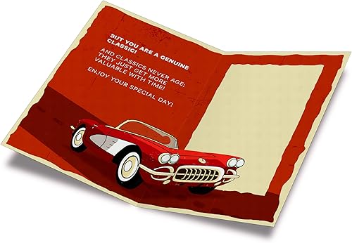 Miniatura 2 de Prime Greetings Tarjeta de cumpleaños para abuelo (abuelo), hecha en Estados Unidos, ecológica, tarjeta gruesa con sobre de alta calidad de 5 x 7.75