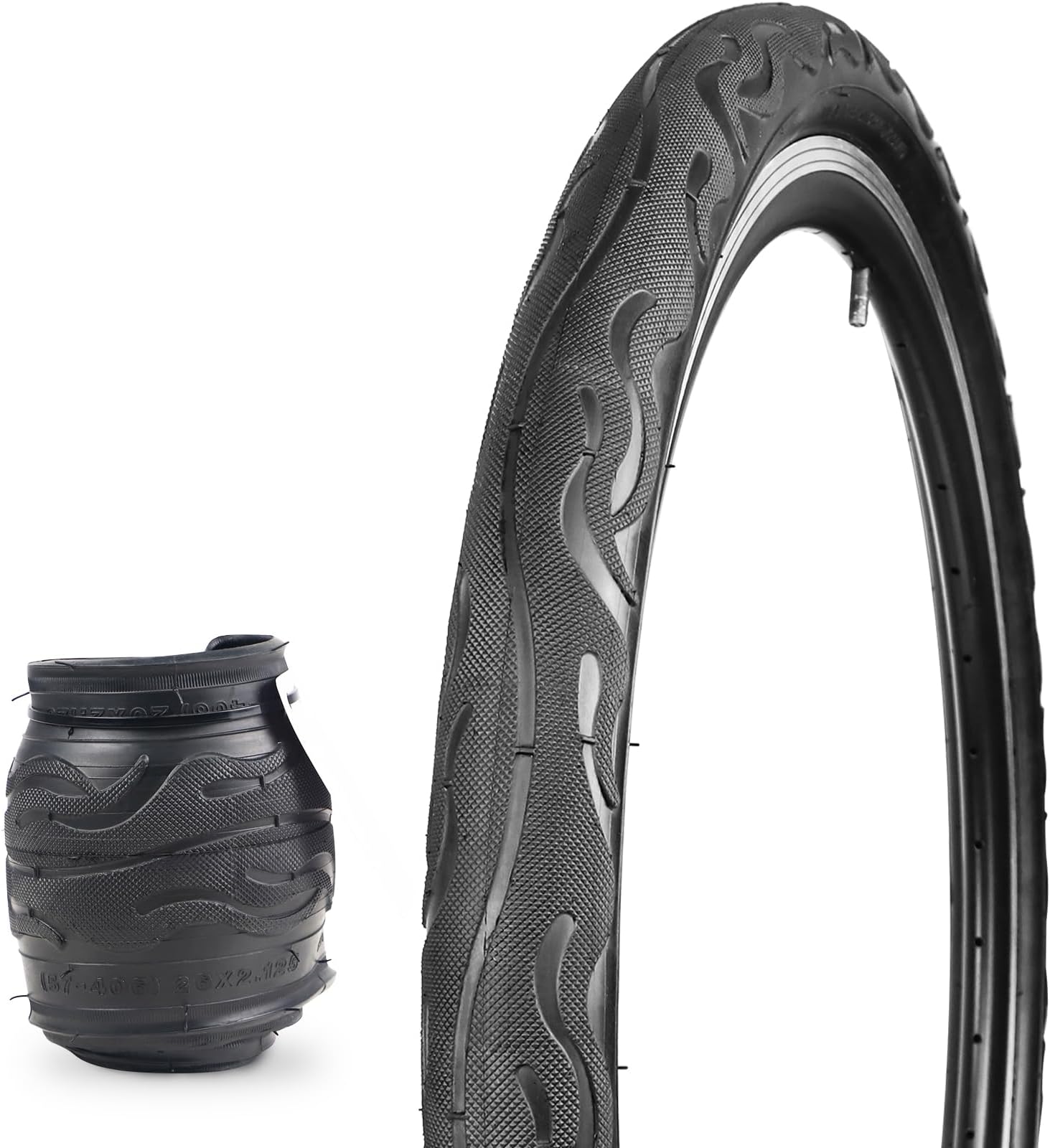 24 inch cycle tyre Clearance