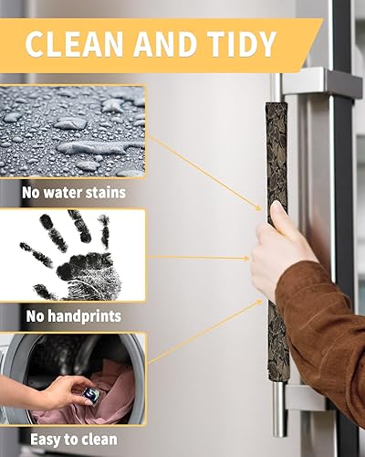 Miniatura 4 de Juego de 2 fundas para manijas de puerta de refrigerador de otoño de Acción de Gracias, para lavavajillas, microondas, horno, nevera, estufa,