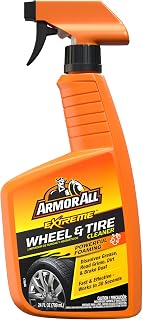 Armor All Extreme Wheel & Tire Cleaner Spray - Powerful Brake Dust Remover, Safe for All Finishes, 24 Fl Oz