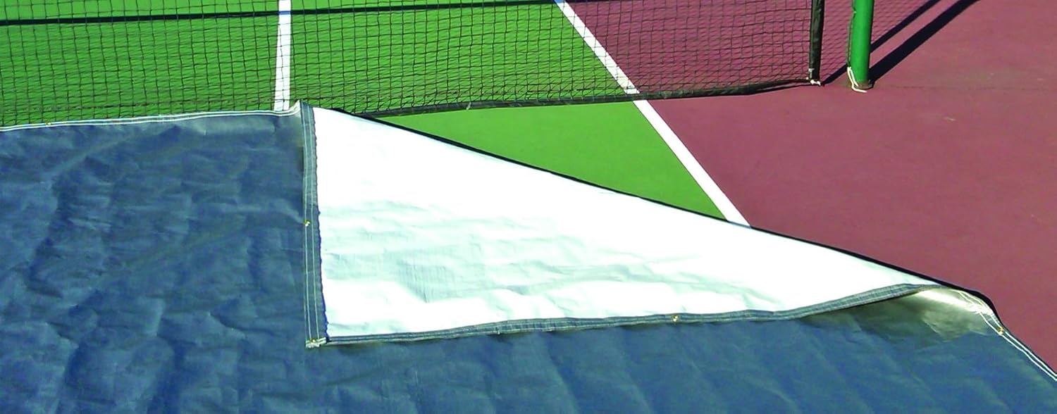 BuyBocceBalls Listing for Har-Tru - Tennis Court Net Accessories - Master Court Cover, 60' x 60' (121-3541)