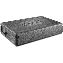 Thermohauser expanded polypropylene insulation box GN 1/1 Gastrostar with Lid - 21.5 Litre Volume - 60 x 40 x 18 cm - 5-Colour Insert Card Set