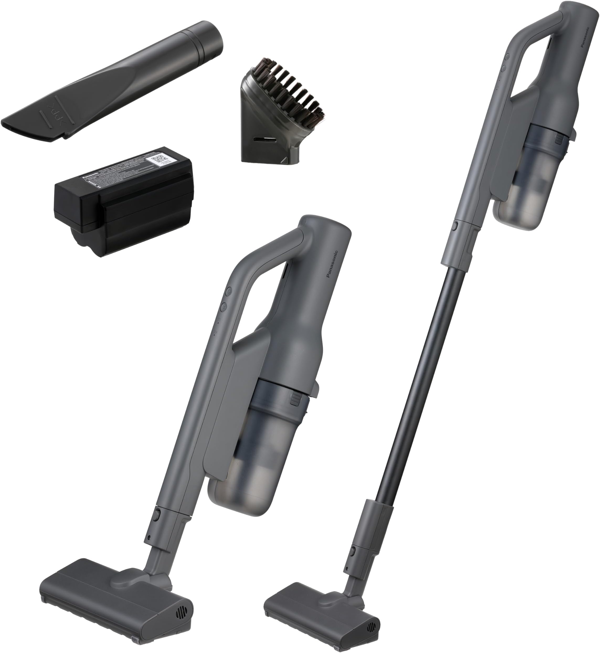 Panasonic Cordless Vacuum Cleaner, MC-SBM20, Lightweight Stick Vacuum Cleaner with Powerful 70W Suction for Floor, Carpet, Tile and Car- Portable, Rechargeable Handheld Vacuum with 40 Min Runtime