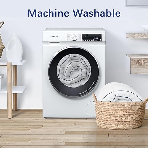 Miniatura 6 de CYMULA Cubrecolchón Individual, Funda de Colchón Extra Gruesa y Suave, Cubrecolchón de Almohadón con Bolsillo Profundo