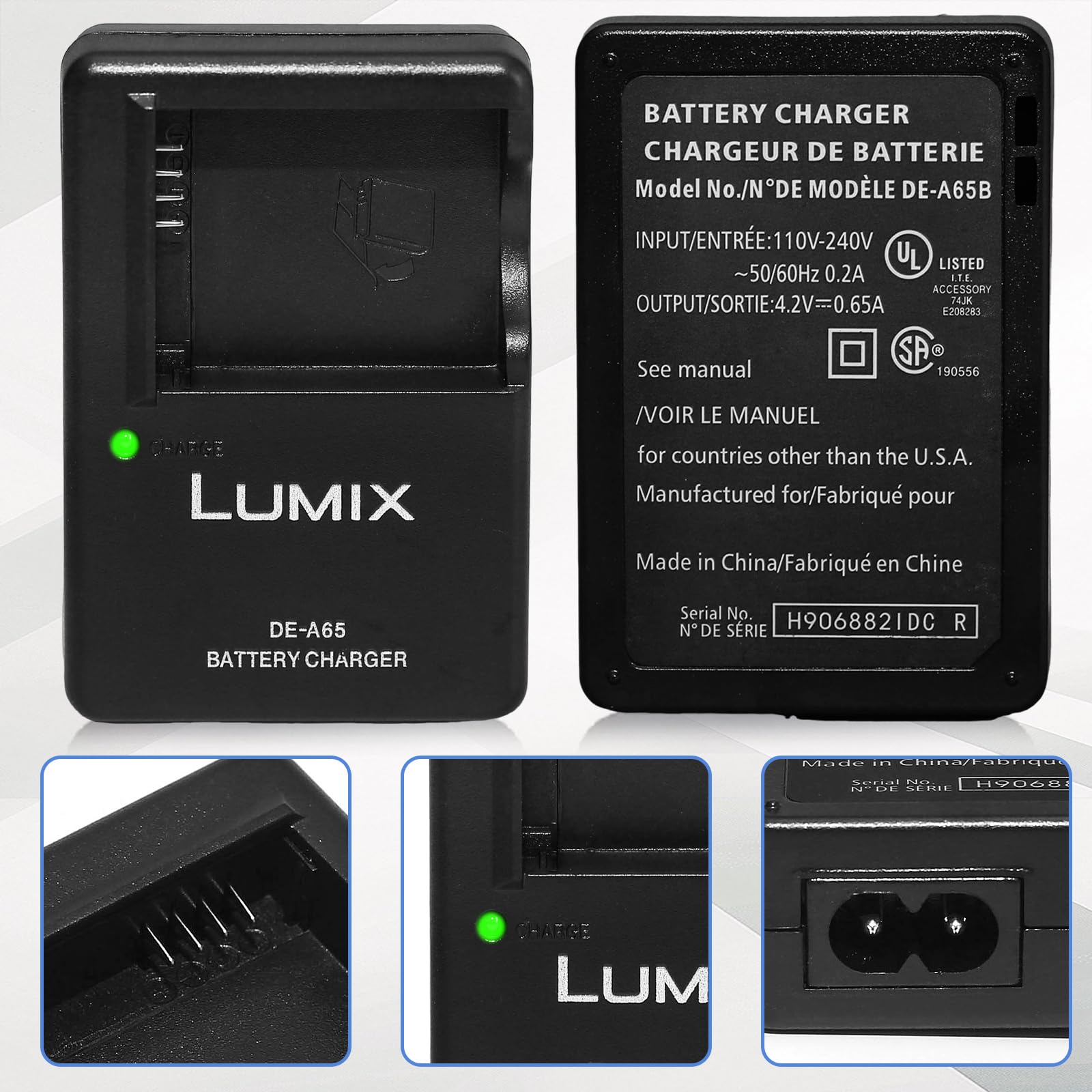Panasonic LUMIX デジカメ本体・バッテリー・充電器 楽天市場】DE-A65AB パナソニック デジタルカメラ カメラ用