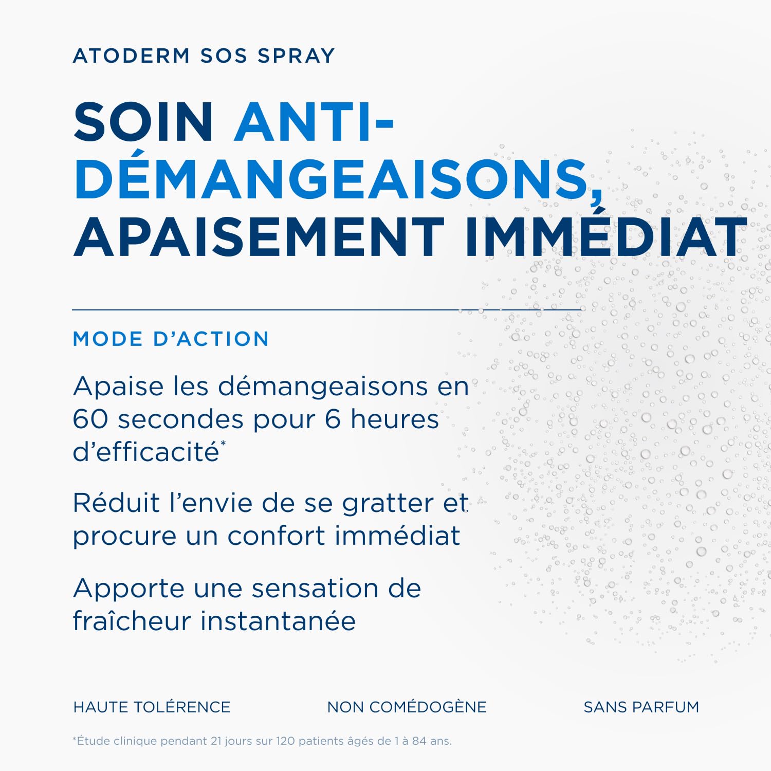 BIODERMA Atoderm SOS spray - Anti-démangeaisons et apaisement immédiat - Peaux sensibles irritées sèches à très sèches - Prescrit par des dermatologues - Pour toute la famille - Aérosol 200 ml