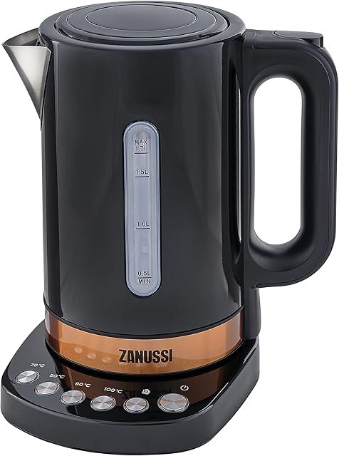 Zanussi ZEK-1290D-BK Cordless Kettle - Black