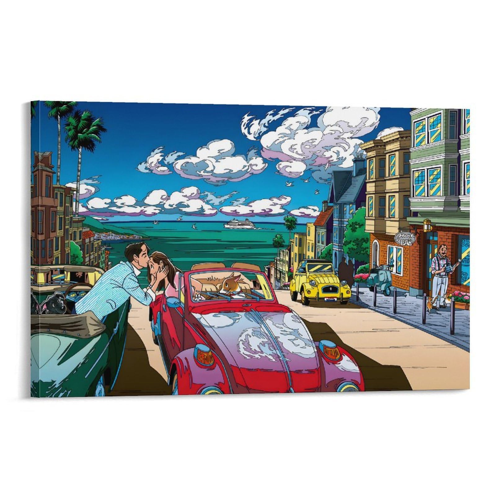 イラスト原画①1960年代〜1980年代　ポスター　表紙　挿絵　イラストレーター 12505-1032-
