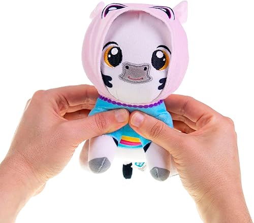 Miniatura 6 de LA GRANJA DE ZENÓN Peluche de vaca musical Lola con capucha de Pancha de Doña de Cerdo