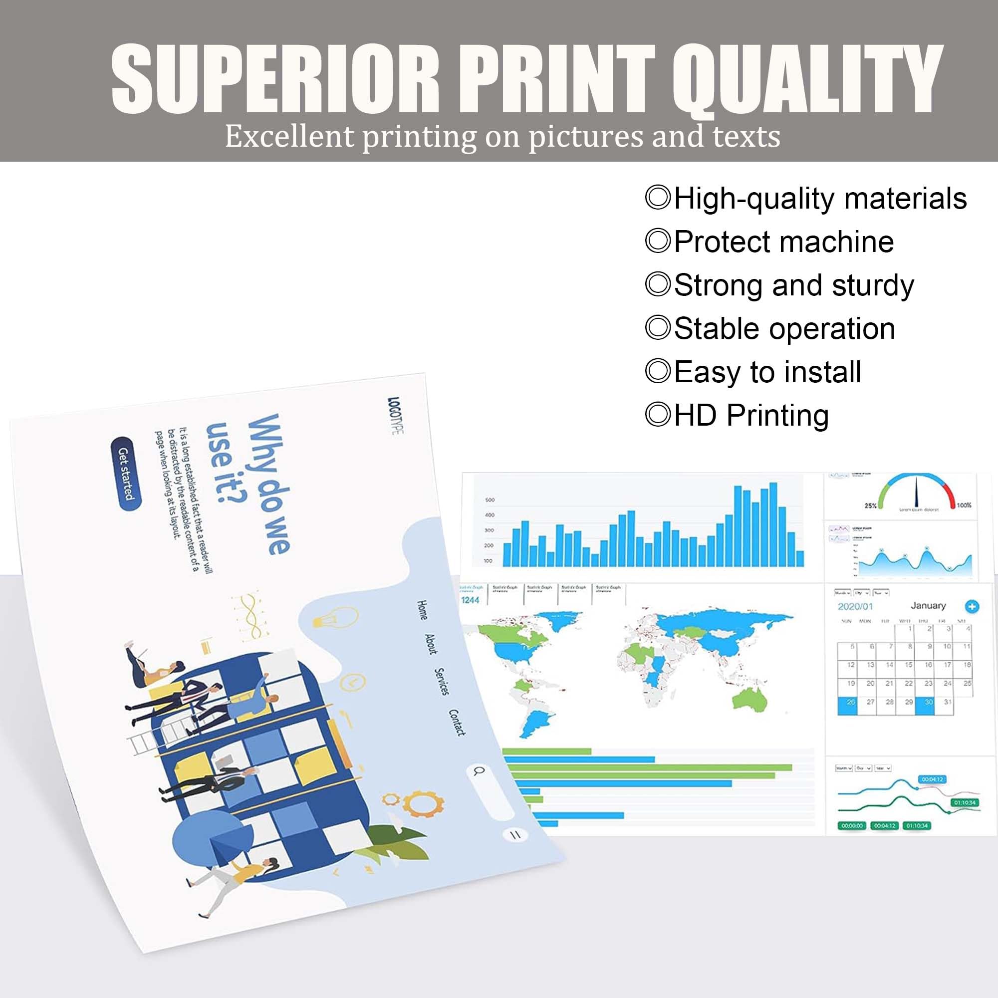 RM2-6418-000CN RM2-6460-000CN Fuser Unit Duplex Models Fuser RM2-6418-000CN Replacement for Color Laserjet Pro M452dn M452dw M452nw M377dw M454dn M454dw M477fdn M477fdw M479fdn M479fdw Printers,110V