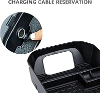 Vista 6 de 2PCS Center Console Organizer Tray and Armrest Storage Box Compatible with Toyota RAV4 2025 2024 2023 2022 2021 2020 2019 Insert Secondary Storage