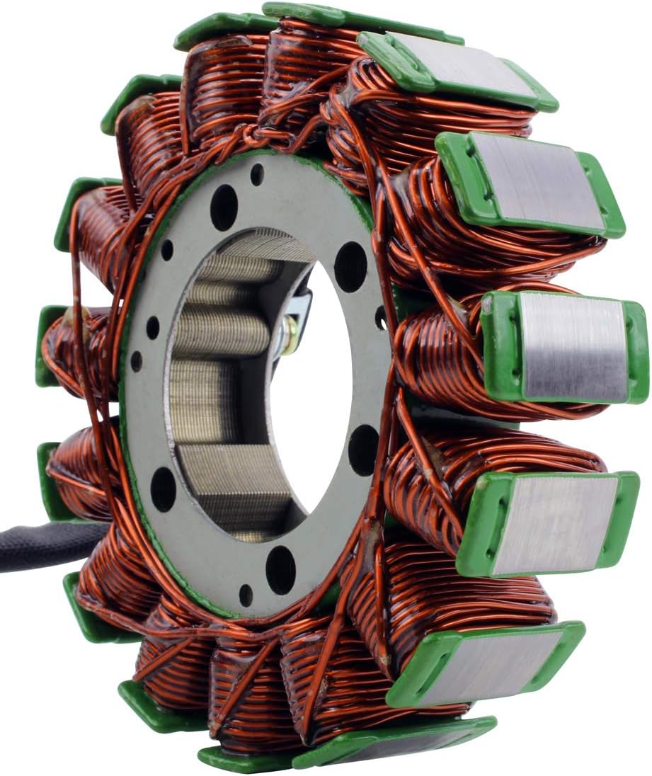 RMSTATOR Generator Stator for Yamaha YFM 550 Grizzly 2009-2014 | YFM 700 Grizzly 2007-2015 2019-2024 | YFM 700 Kodiak 2019-2024 | OEM Repl.# 28P-81410-00-00 / 28P-81410-01-00 / 3B4-81410-00-00