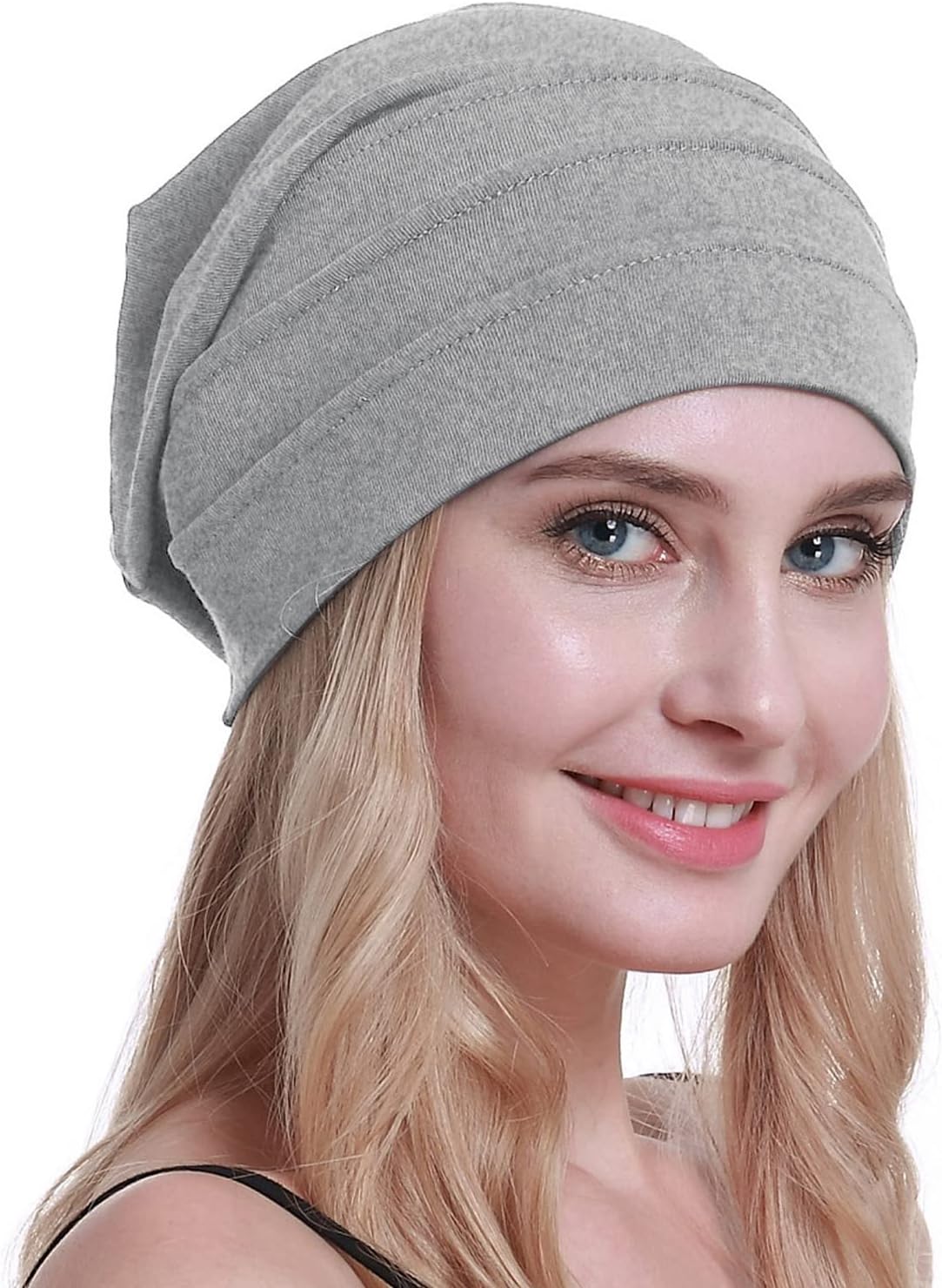 osvyo Cotton Chemo Hats Soft Caps Cancer Headwear for Women Hair Loss Sealed Packaging