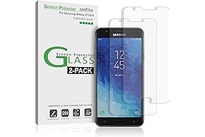 amFilm Galaxy J7 2018 Glass Screen Protector. Protect Your Valuable Phone with...