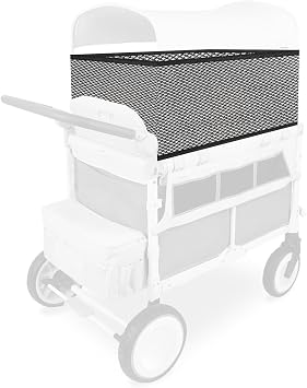 Stroller Wagon Sunshade Net Canopy for Wonderfold W4 W2, 118x13in Premium Breathable Stroller Wagon Sunshade Net Suitable for Camping Picnic Outdoor Activities
