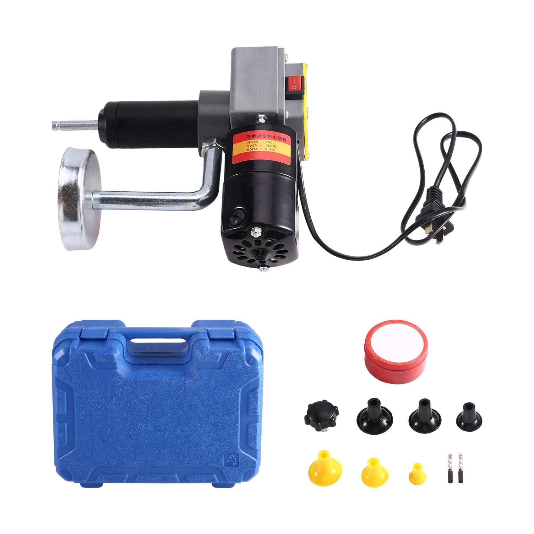 Elektrische Ventilschleifmaschine, Drehzahl Einstellbar, Ventilschleifer, Werkzeug für die Reparatur Von Automotoren, Ventildurchmesser Max. 130 Mm, 150 W