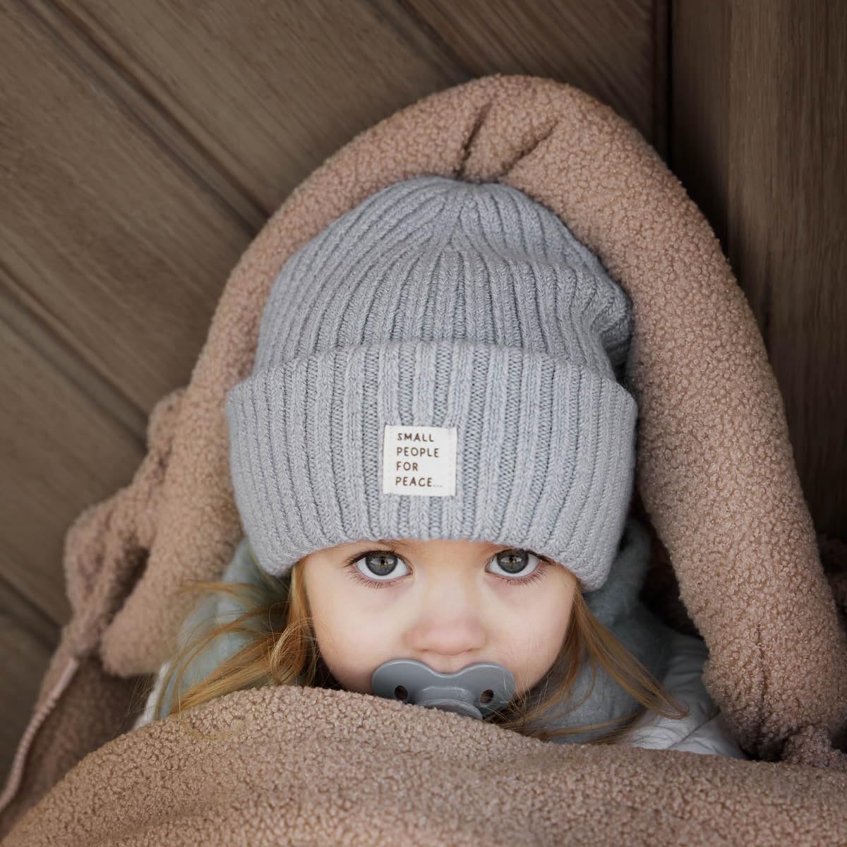 Elodie Details Universelle Fußsack für Kinderwagen Pink Bouclé