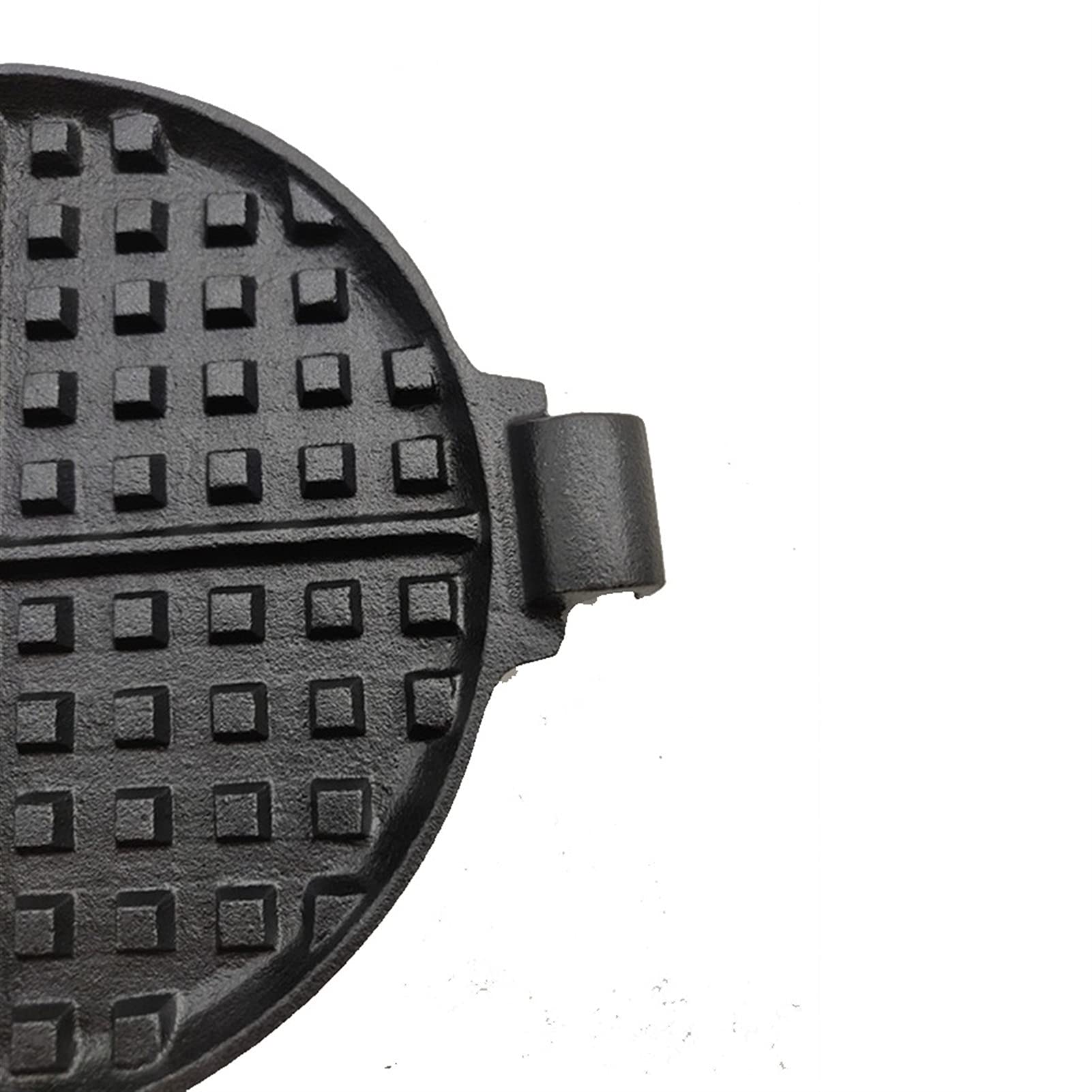Żeliwna patelnia do grilla waflowego – opiekacz do kanapek premium, maszyna do robienia ciast i gofrownica śniadaniowa – profesjonalna niezbędna kuchnia