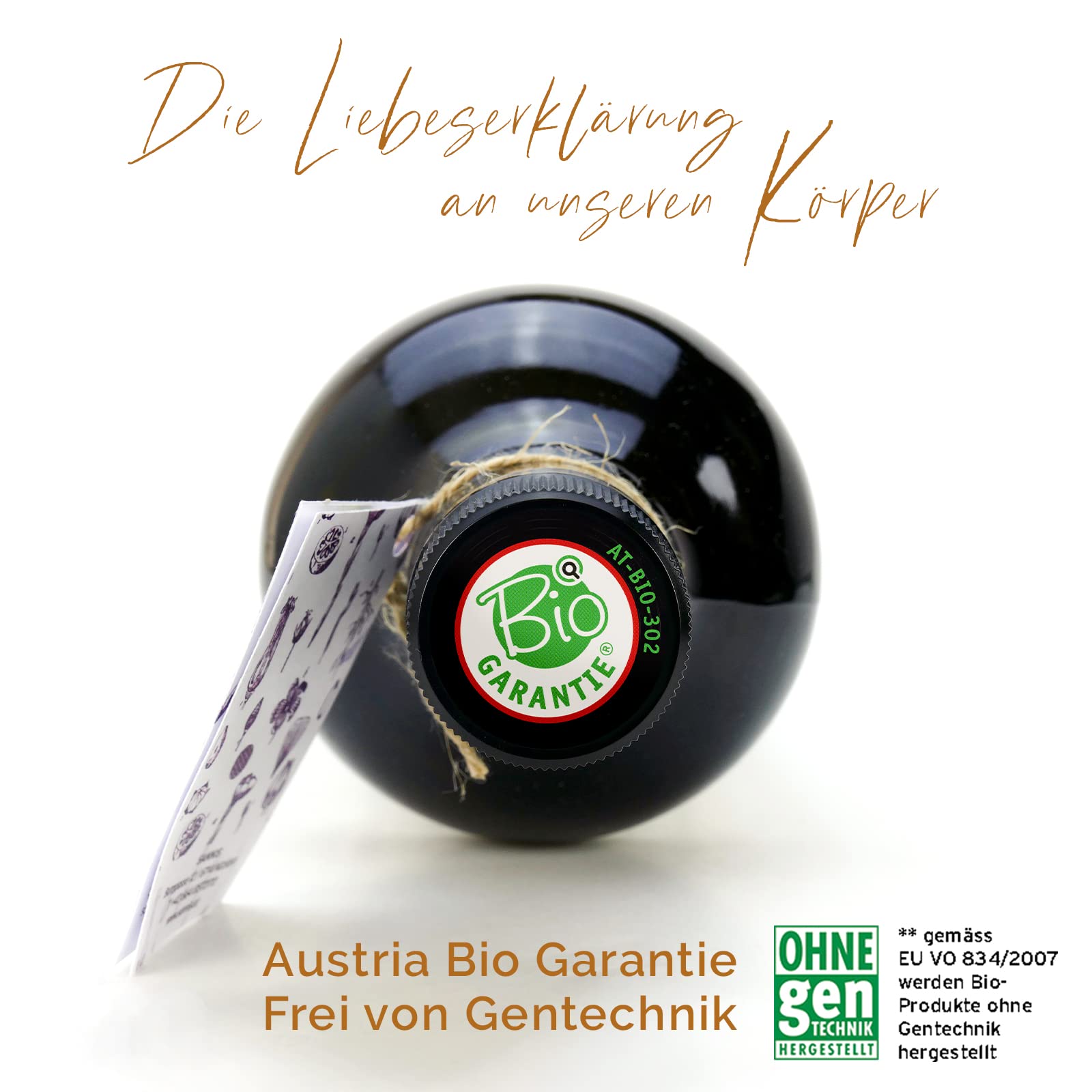 Sannis Bio-Leinöl mit Zimt 250 ml I Leinsamenöl aus kontrolliert biologischem Anbau I kaltgepresst & ungefiltert I reich an Omega-3-Fettsäuren I Leinöl ideal für Müsli, Quark & Joghurt