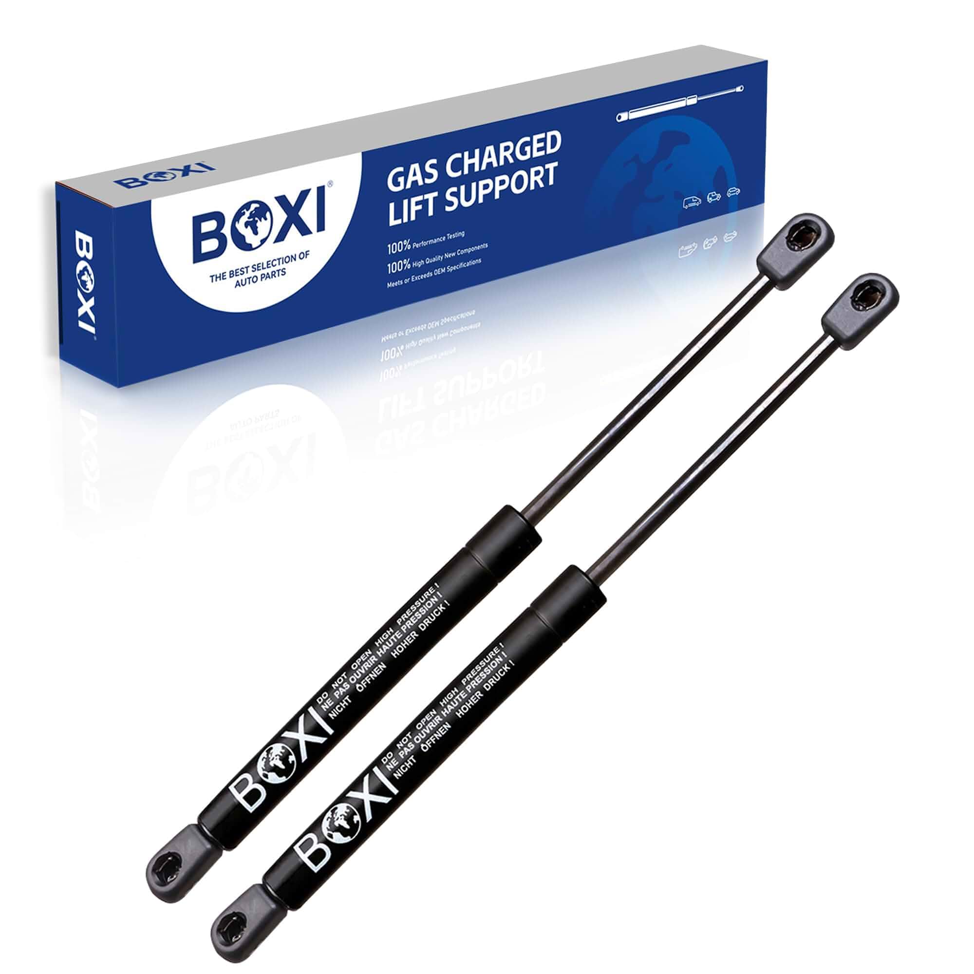 BOXI2pcs Tailgate Lift Supports Struts Gas Struts Shocks Gas Springs Supports Lift Shocks for VW Polo 1994 1995 1996 1997 1998 1999 2000 2001 | Replaces 6N0827550A