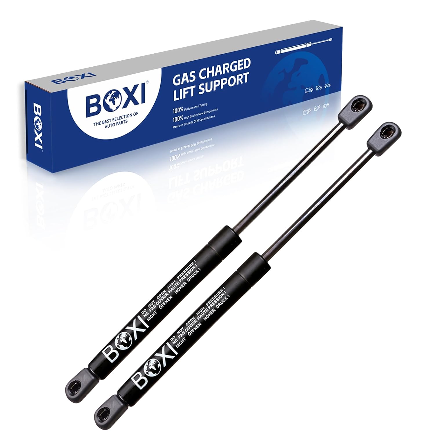 BOXI 2 Pcs Liftgate Gas Charged Lift Supports Struts Shocks Spring Dampers for Buick Rendezvous 2002-2007 Liftgate 4992