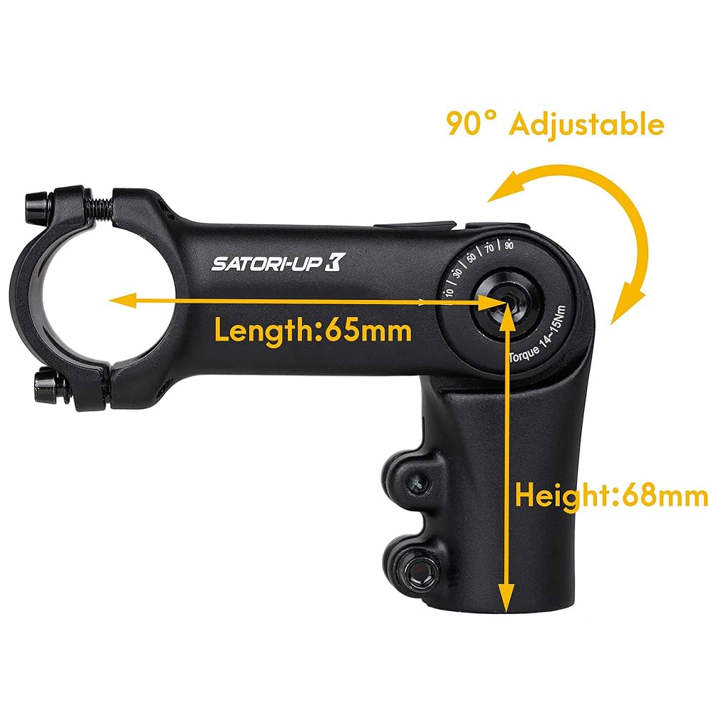 SATORI UP3 Bike Bicycle Riser Extension Adjustable Handlebar