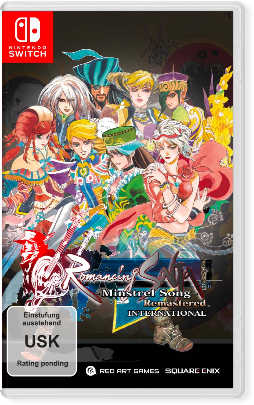 Romancing SaGa - Minstrel Song Remastered International (Nintendo Switch) [Blu-ray]