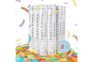 Rice Paper Confetti Biodegradable, Confetti Cannons for Special Occasions