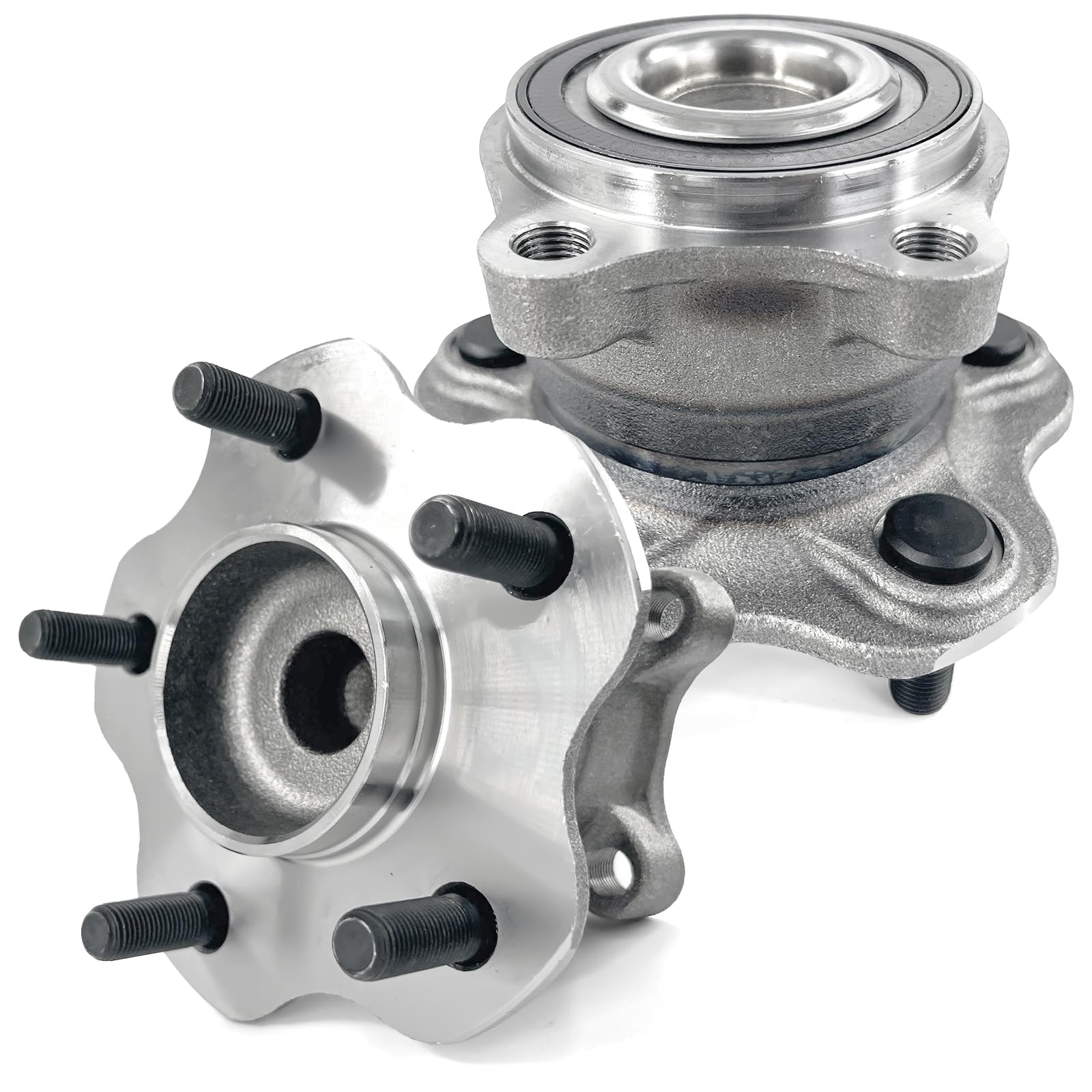Photo 1 of Pair 512388 Rear Wheel Bearing Hub Assembly Compatible with Nissan Altima 2007-2018, Maxima 2009-2019, Murano 2015-2019, Pathfinder 2013-2019, for Infiniti JX35 2013, QX60 2014-2019, 5 Lug w/ABS