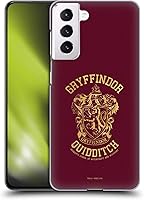 Vista 46 de Head Case Designs Funda rígida con licencia oficial de Harry Potter Gryffindor Quidditch Deathly Hallows X compatible con Samsung Galaxy A15
