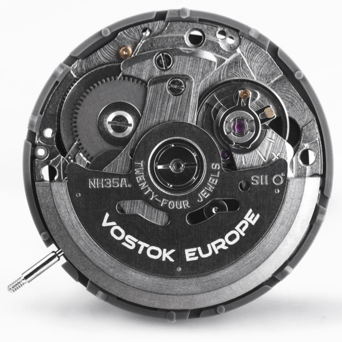 Vostok Europe Reloj Analógico para Hombre de Automático con Correa en Cuero 565E593