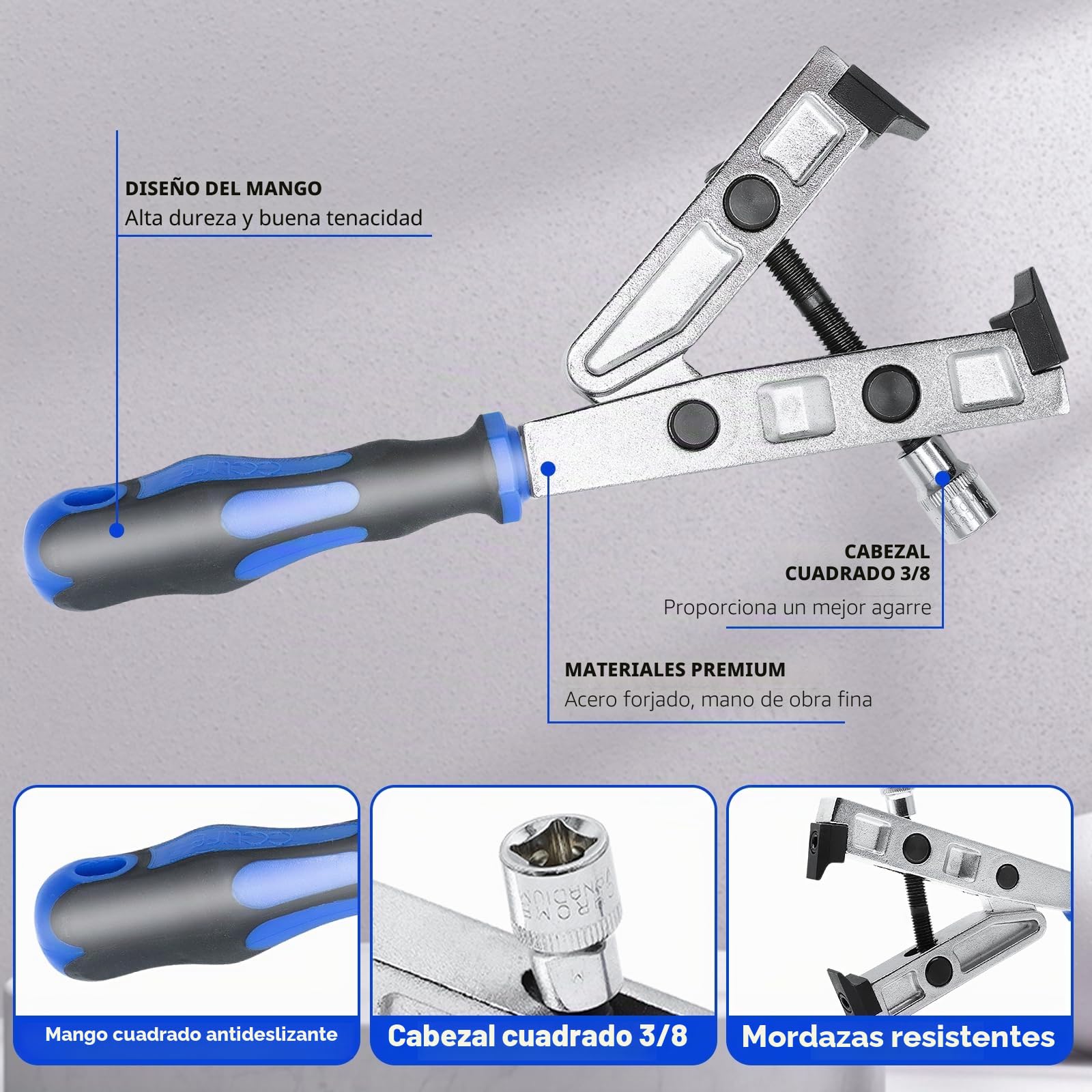 CCLIFE Alicate abrazadera para fuelle palier Maletero Pinza Alicate abrazaderas Herramientas