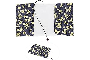 A5 Paperback Book Cover | Adjustable Fabric Book Sleeve