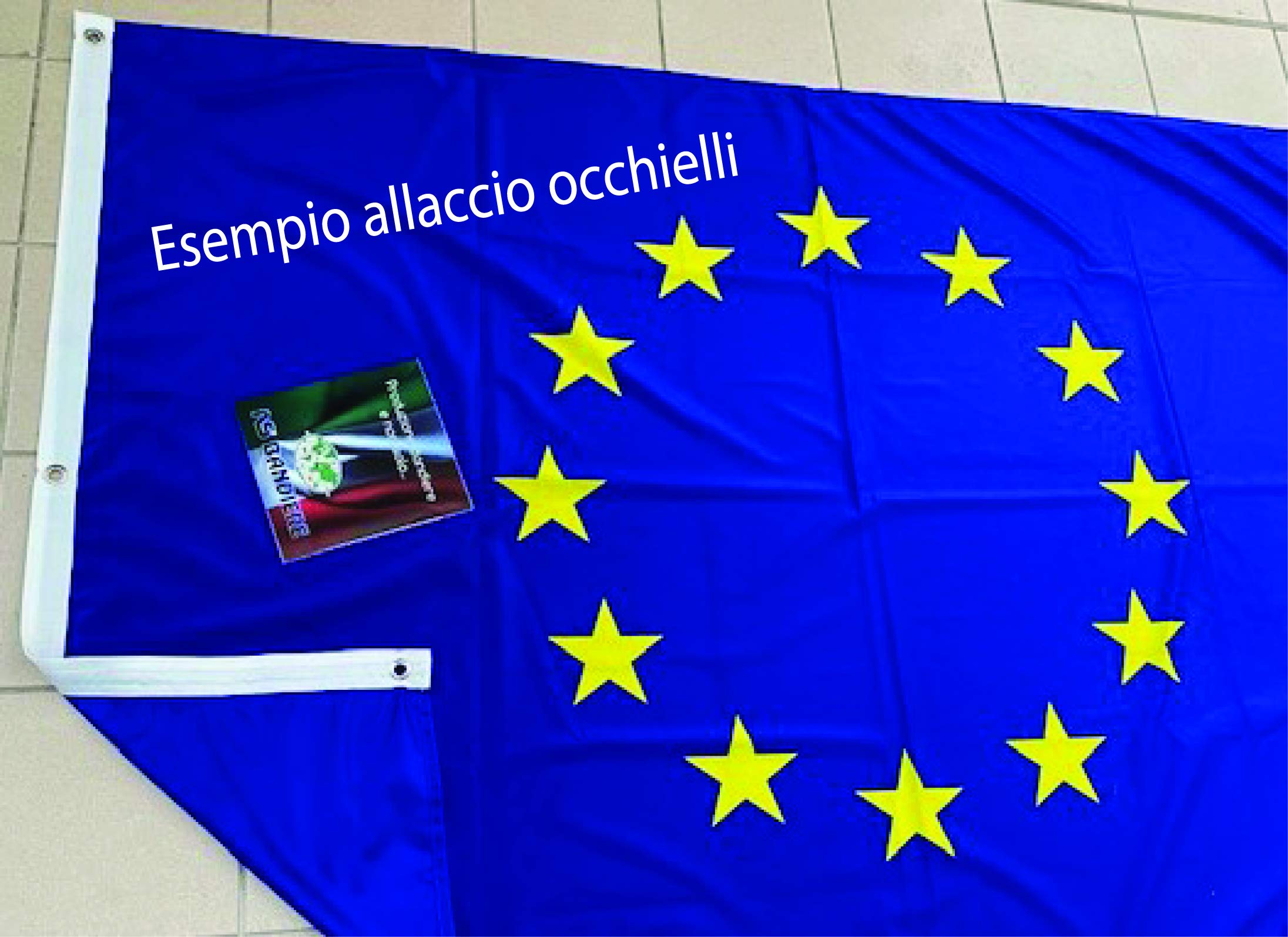 Ns Produzione Bandiere Bandiera REGIONE Valle D'Aosta cm.100x150 Tessuto Nautico Antivento 130gr.mq, Ottima Resistenza o Lana 220gr.mq (Stamina (Lana) 220gr.mq.)