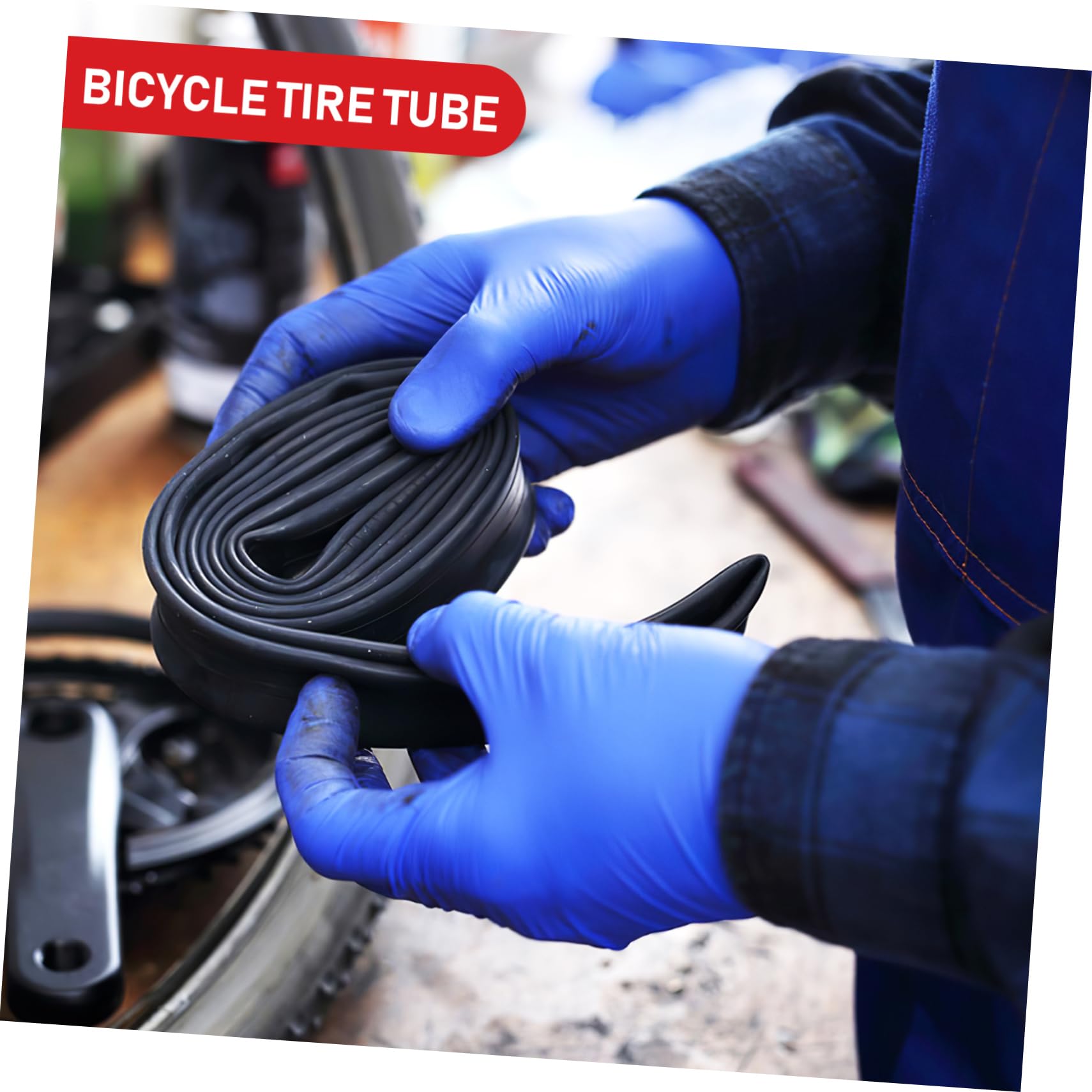 Cámaras de Aire 2 Unidades para Bicicleta de Montaña 26x1.75/2.125 para Reemplazo y Mantenimiento Válvula Presta de Butilo Resistentes Ciclismo al Aire Libre