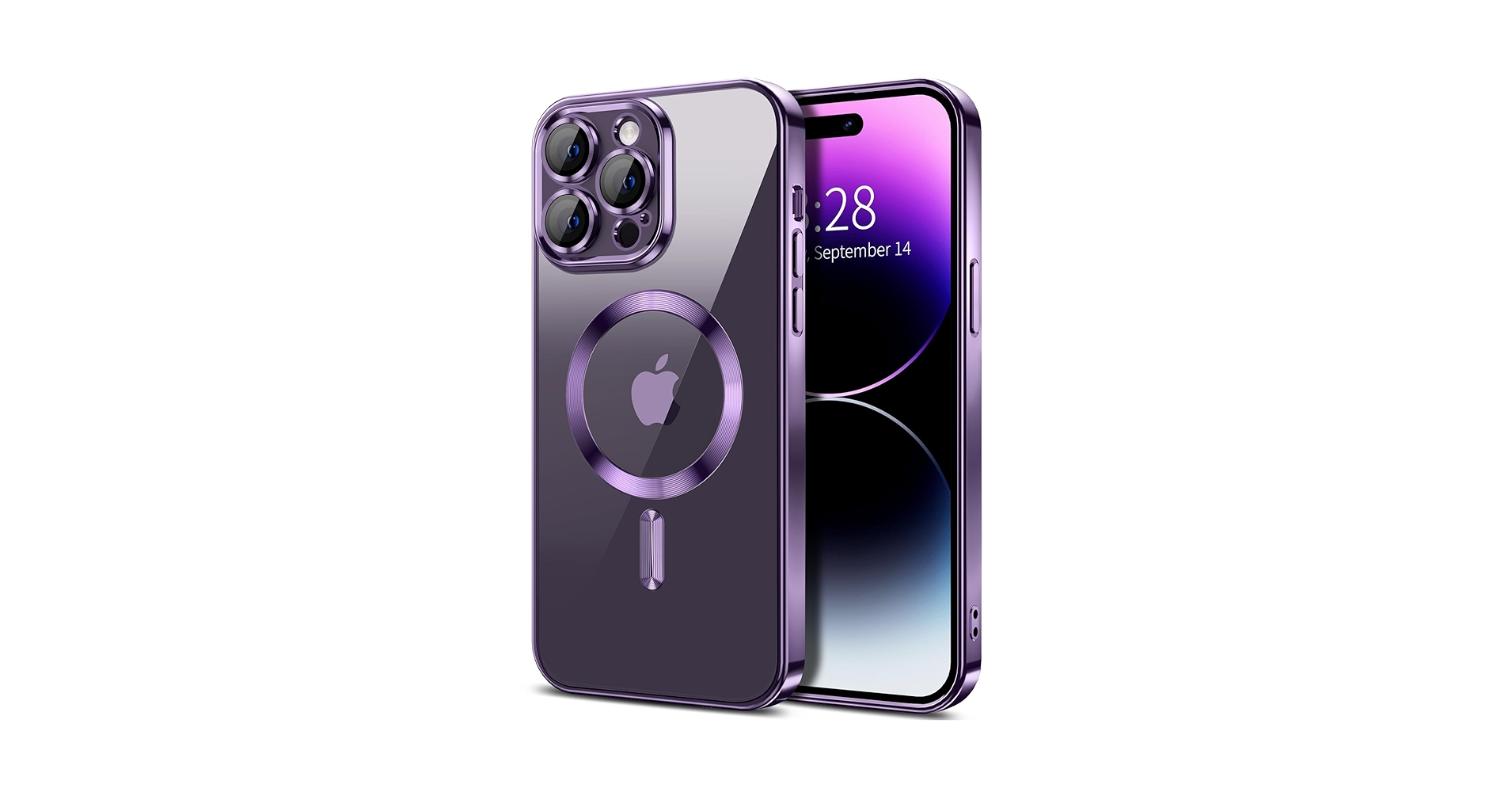Apple iPhone 14 Pro パープル 128GB（ケース2つ付き） Amazon.com: JETech Magnetic Case for iPhone 14 Pro 6.1-Inch