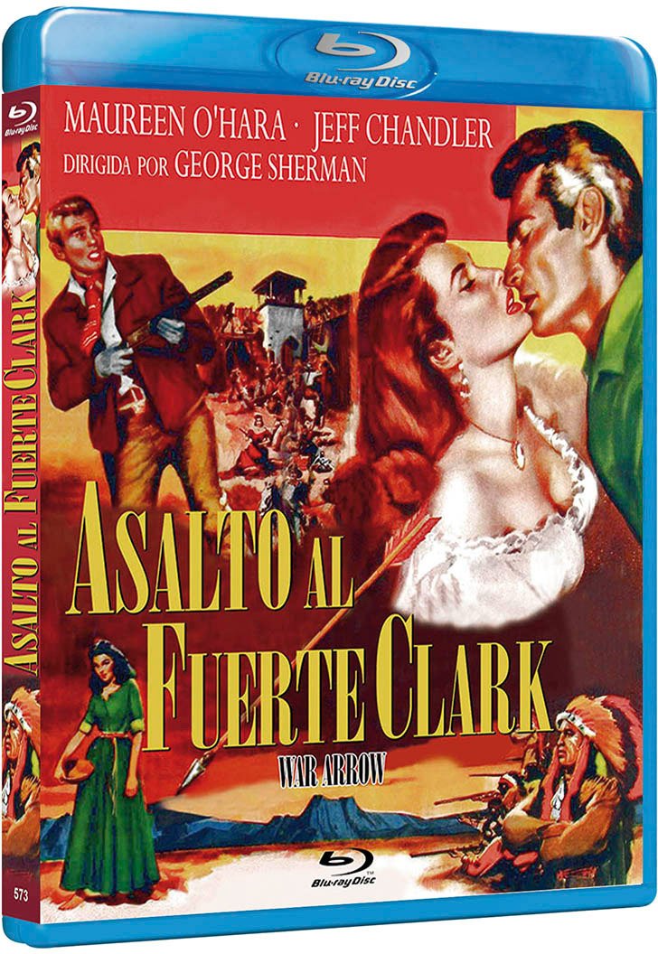 Asalto al fuerte Clark Blu Ray para tu noche de cine western clásico en casa
