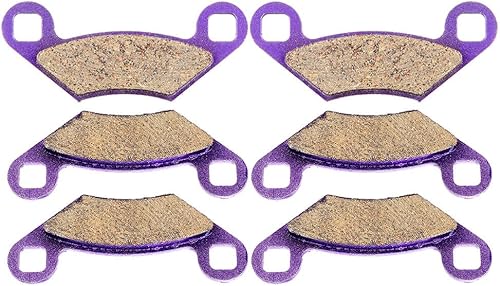 Miniatura 7 de SCITOO FA159, FA475 Pastillas de freno para Polaris Sportsman 400 2011-2014 pastillas de freno delanteras y traseras de fibra de carbono