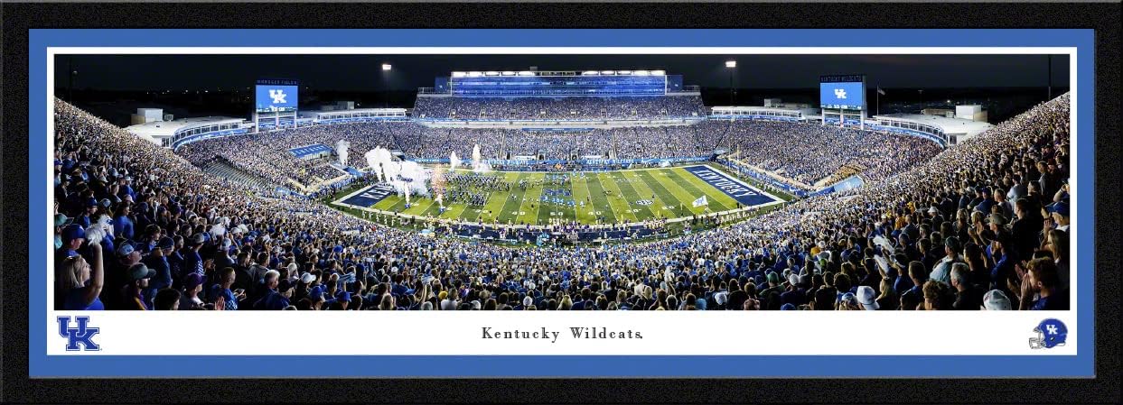 Kentucky Wildcats Football - Panoramic Posters and Framed Pictures by Blakeway Panoramas