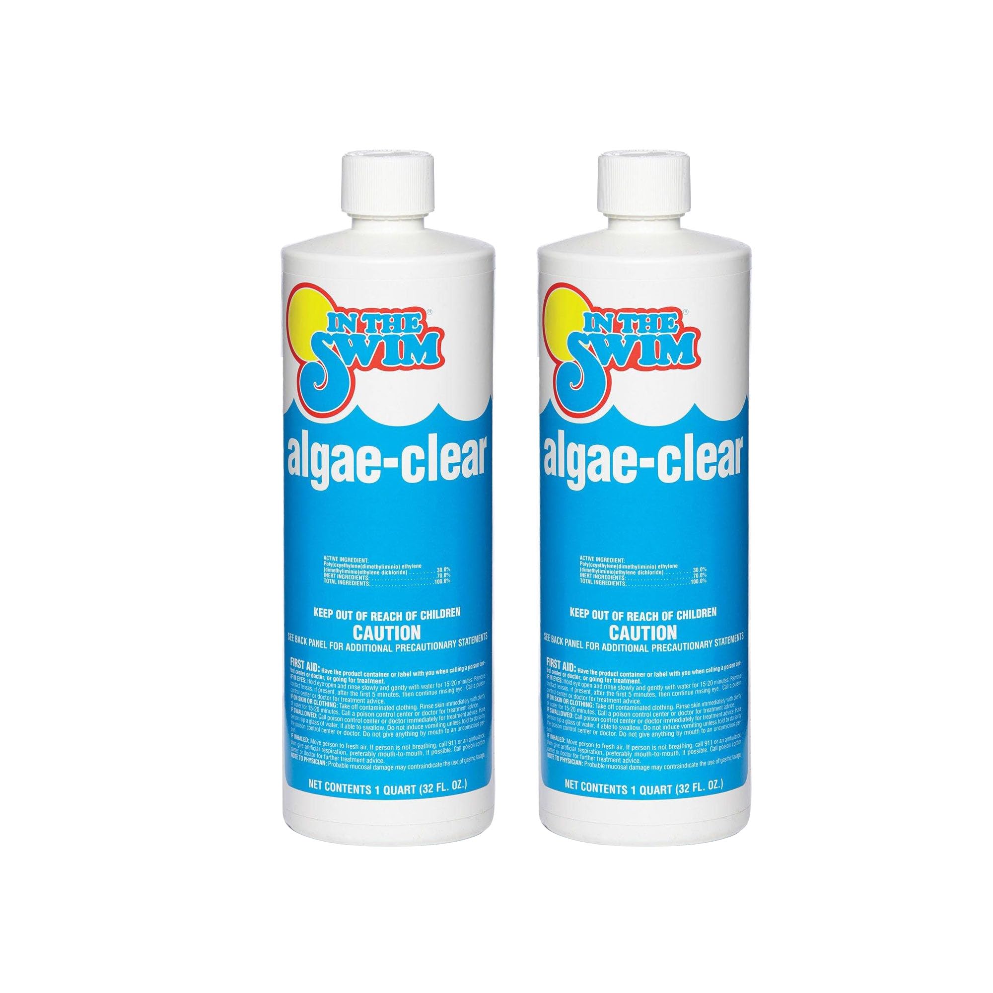 In The Swim Algae-Clear - Algaecide + Water Clarifier - 2 Quarts