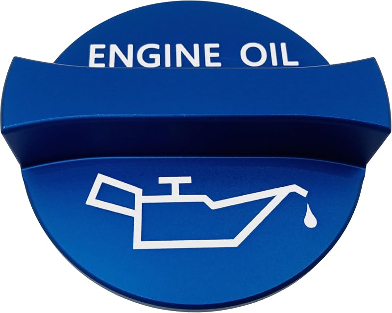 Tampa de óleo do motor em alumínio kweiny azul para Nissan e INFINITI – 1 unidade