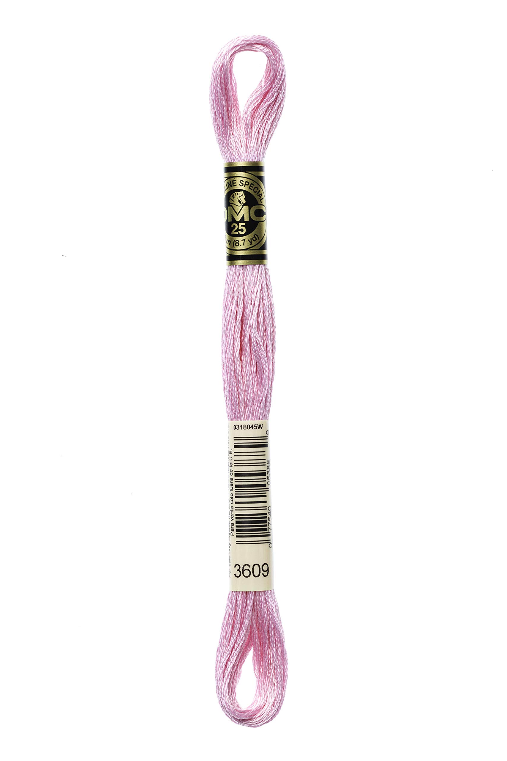 Dmc 3609 Stranded Cotton Embroidery Thread