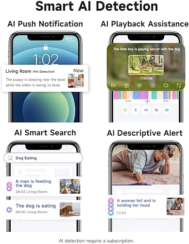 Miniatura 5 de Cámara interior 1080P 0.08 oz0.18 oz, cámaras enchufables para seguridad del hogar, cámaras para bebésancianoshogar para interiores con aplicación