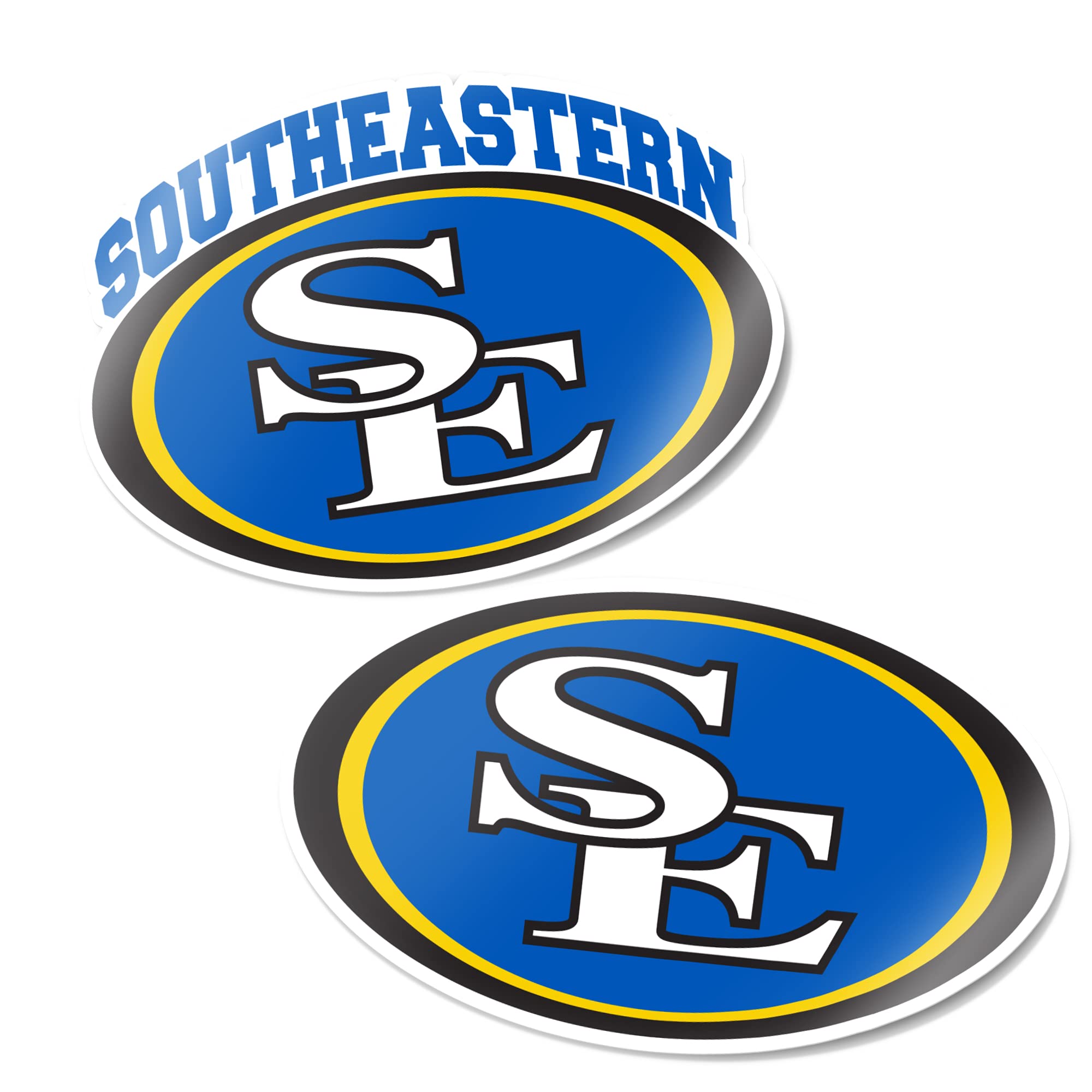 Desert Cactus Southeastern Oklahoma State University Savage Storm Sticker Vinyl Decal Laptop Water Bottle Car Scrapbook (4 Inch Set V1)