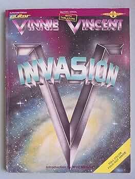 Vinnie Vincent Invasion ギタースコア　元KISSギター Vinnie Vincent Invasion ギタースコア 元KISSギター Vinnie